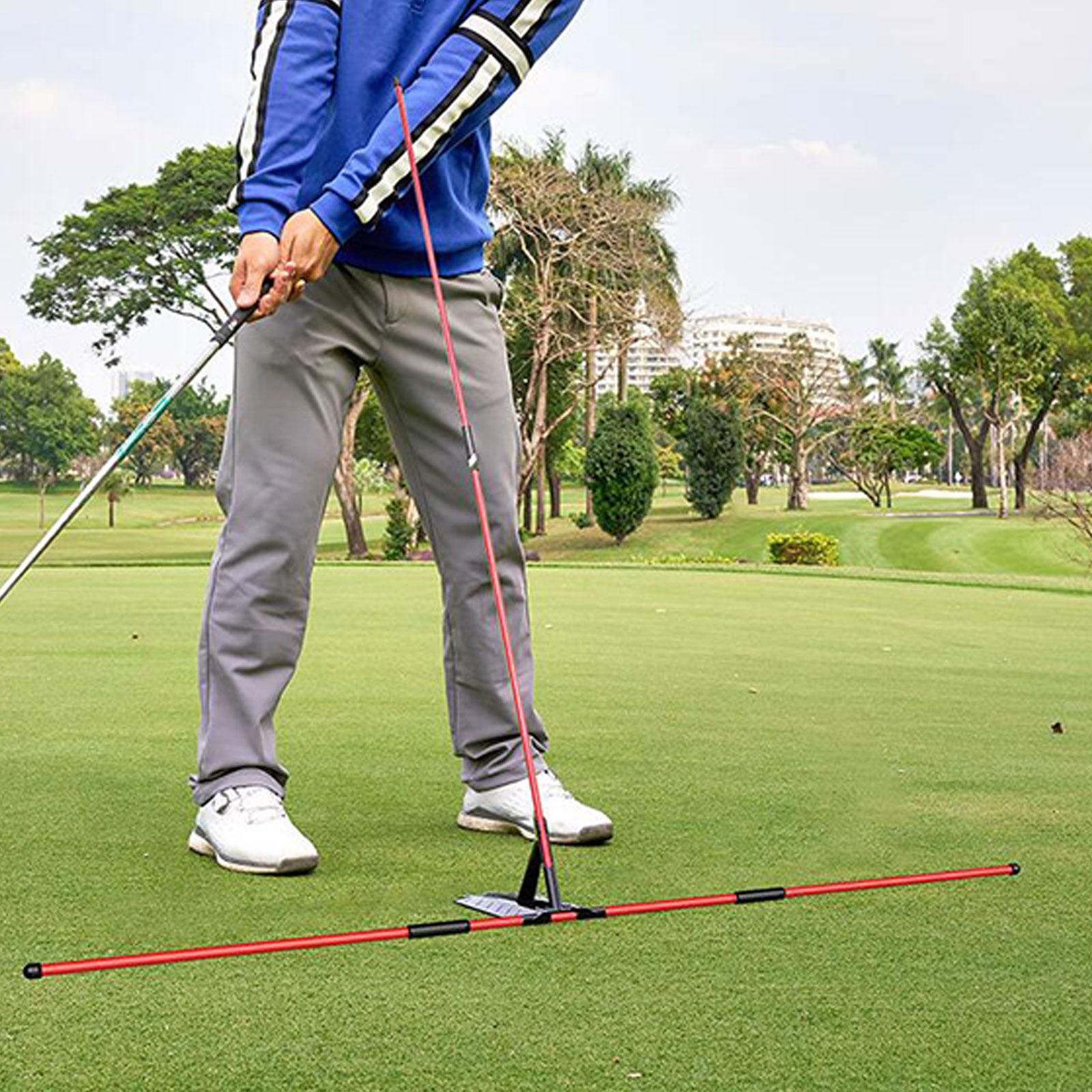 Alignment Stick Set - Golf Alignment Stick Holder Gift Golf