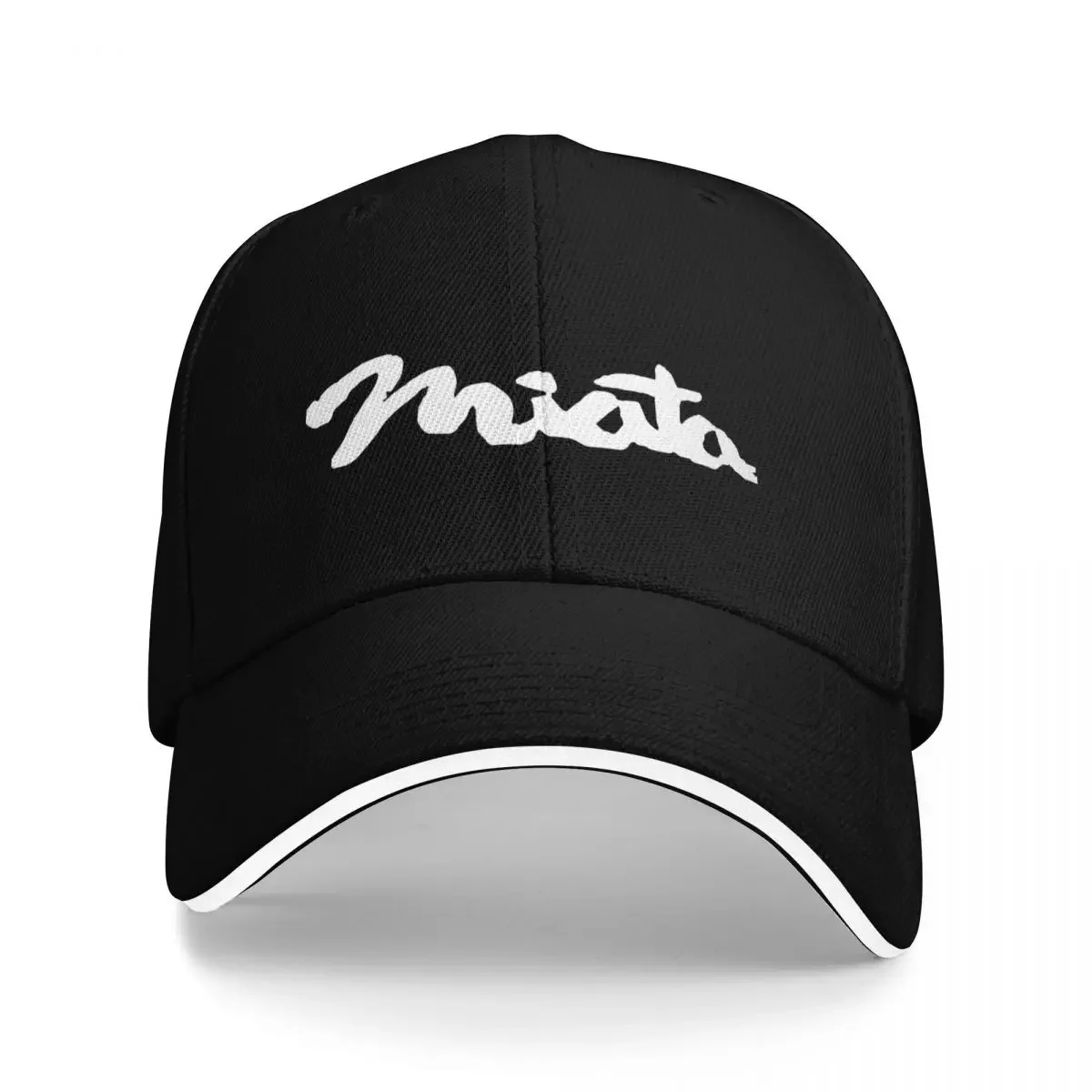 Golf Equipment Logo - New Original Miata Logo White Baseball