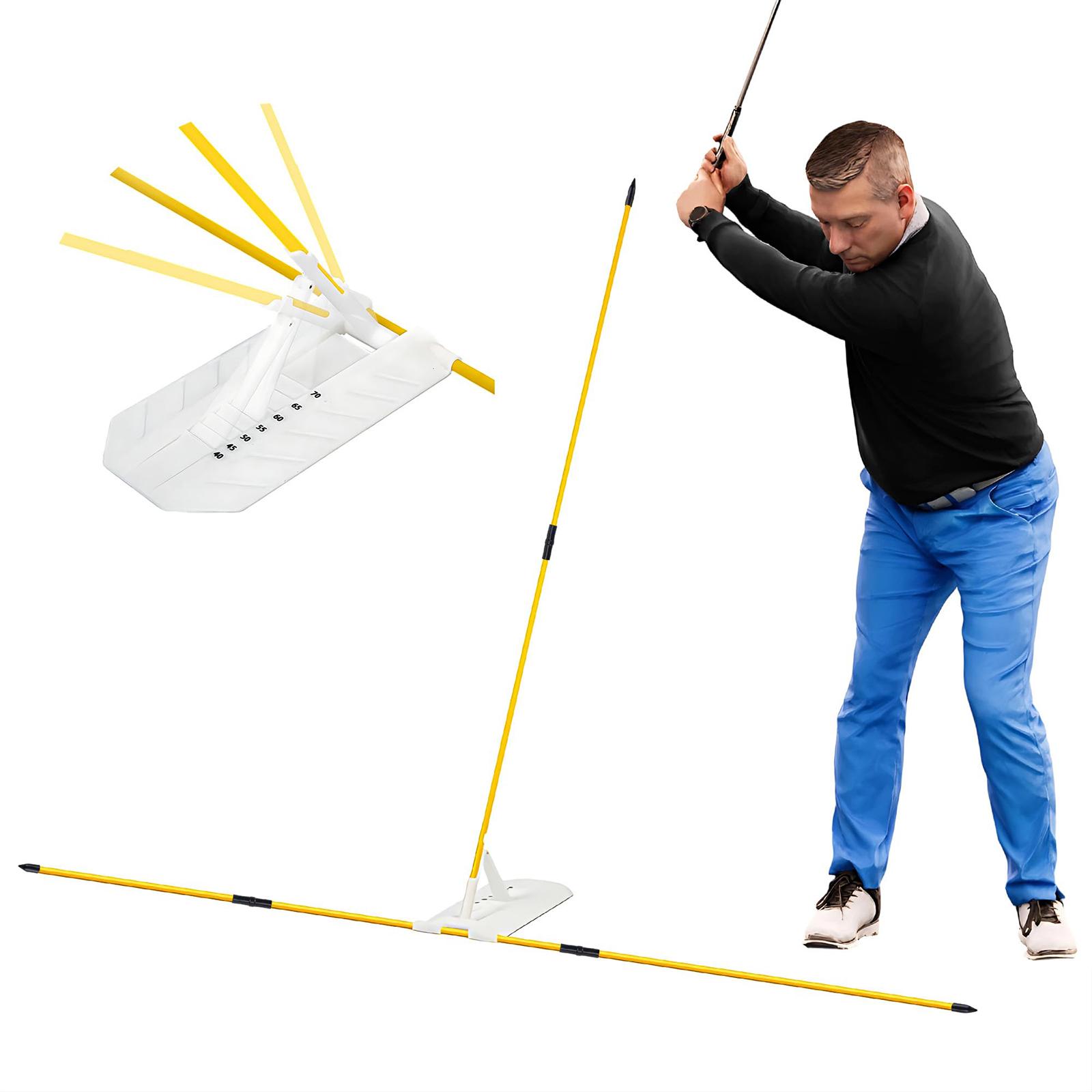 Alignment Stick Set - Golf Alignment Stick Holder Gift Golf