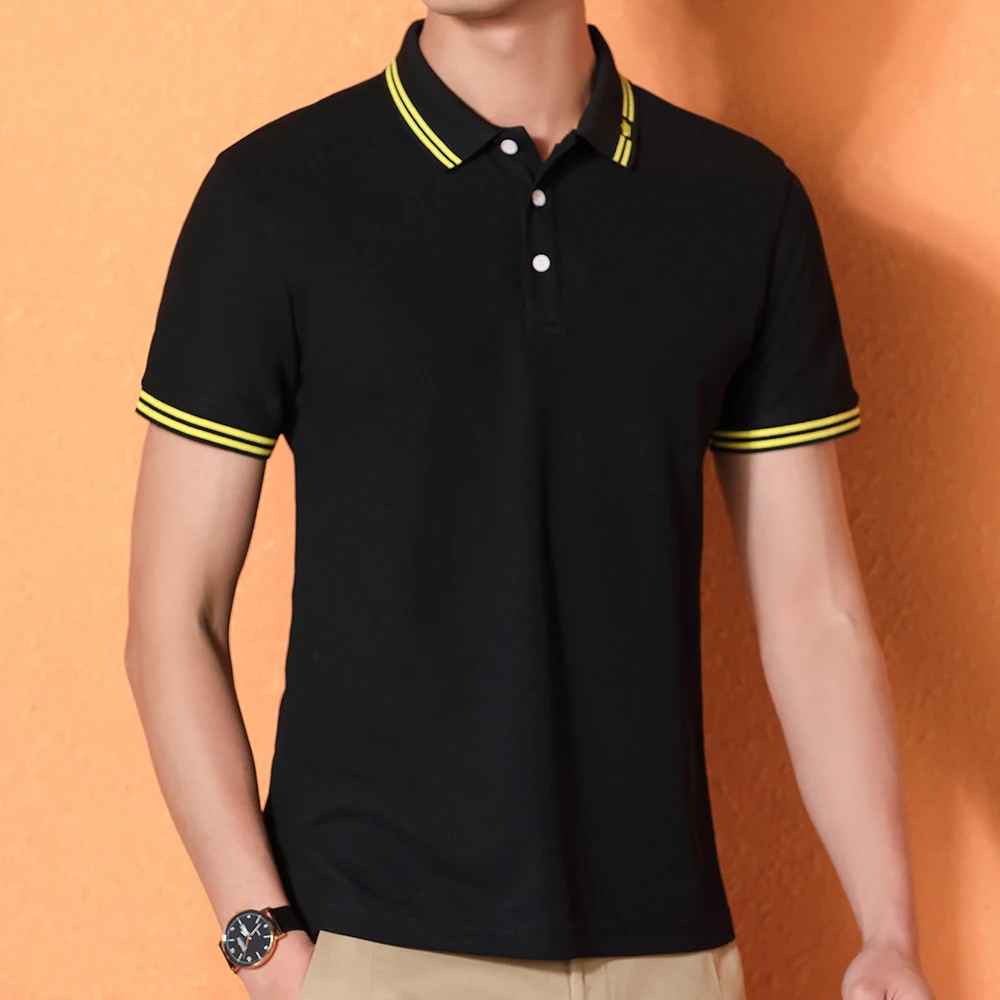 Men Polo T-shirt Logo Customiz - Golf Equipment Logo 리뷰 및 가격