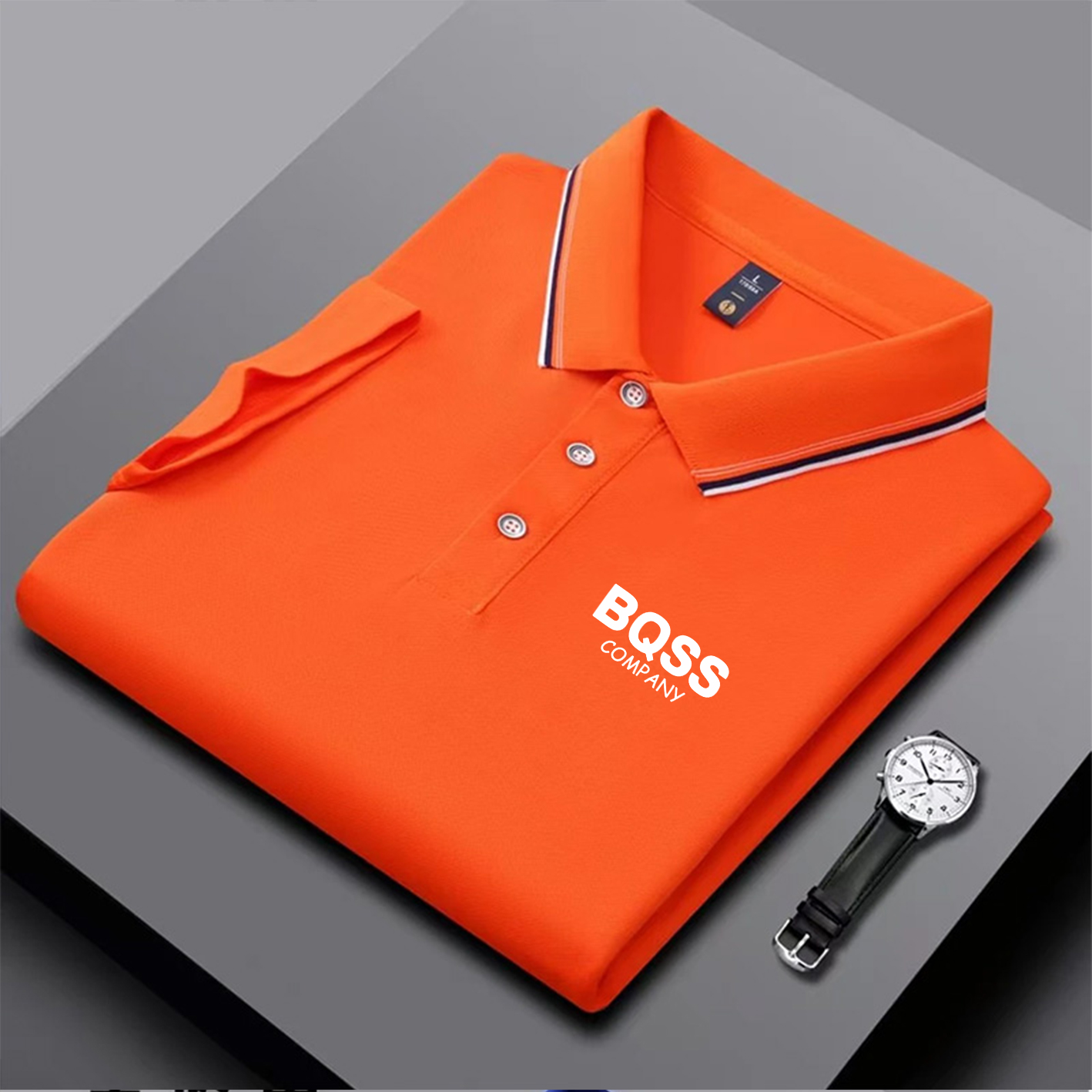 equipped striped trim neck and - Golf Equipment Logo 리뷰 및 가격