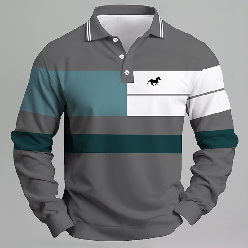Men's Striped Printed Unicorn  - Golf Equipment Logo 리뷰 및 가격